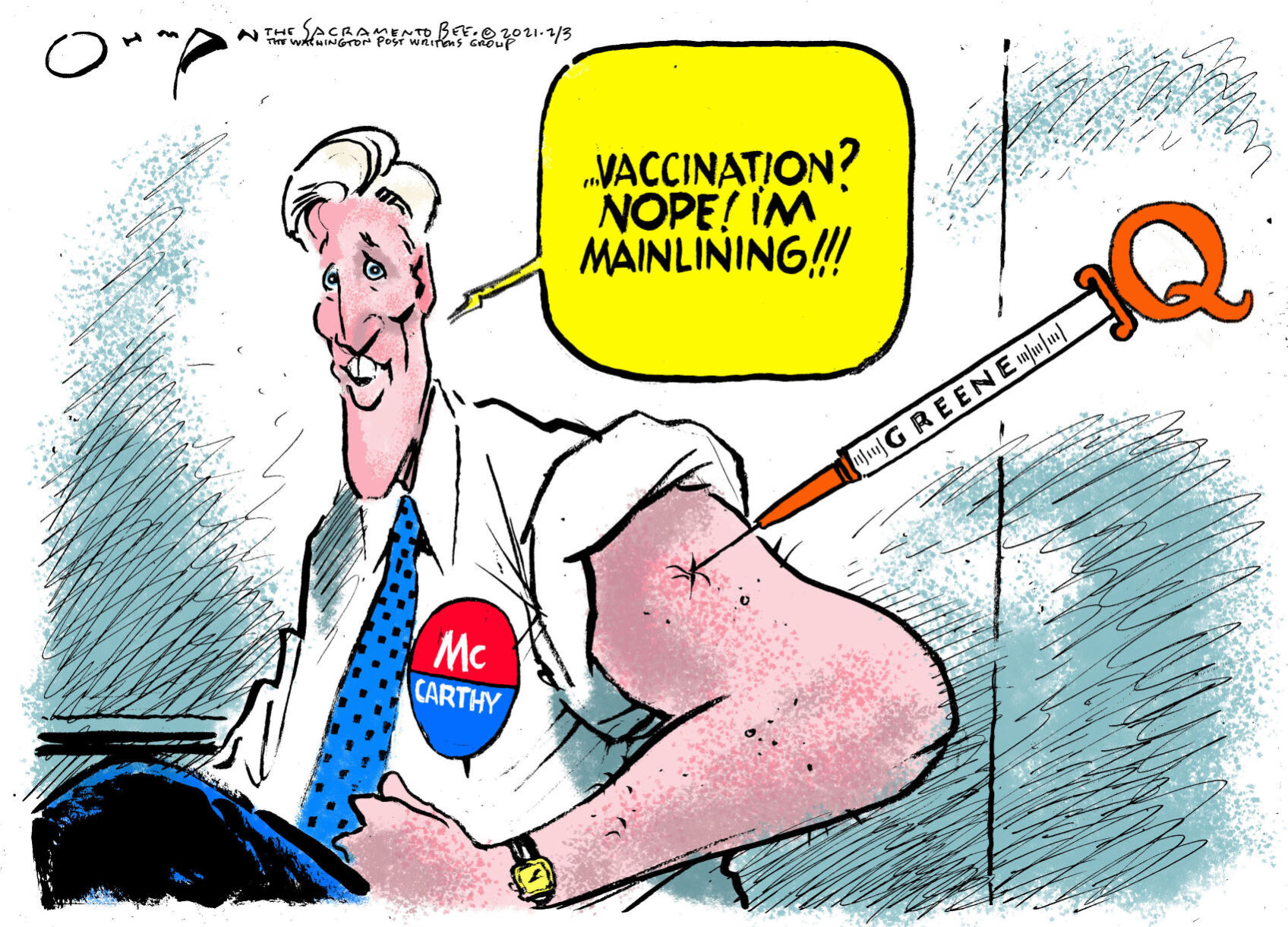 Jack Ohman, editorial cartoon